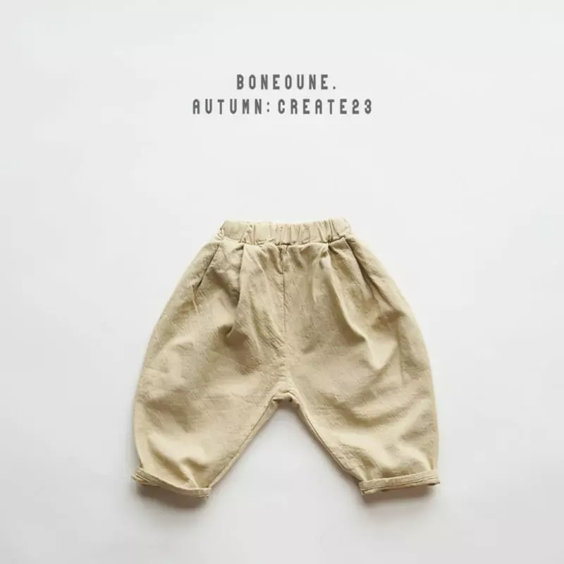 Boneoune - Korean Children Fashion - #childofig - Sbuc Pants - 2