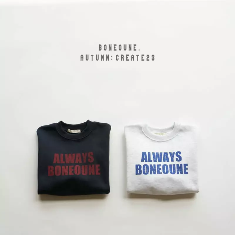 Boneoune - Korean Children Fashion - #childofig - Always Sweatshirt - 2
