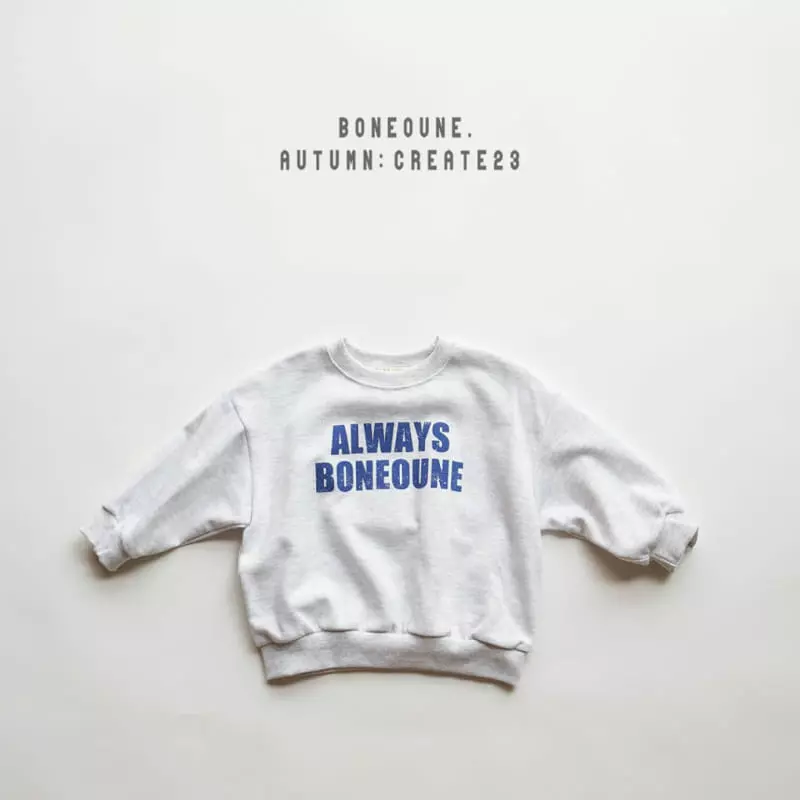 Boneoune - Korean Children Fashion - #childrensboutique - Always Sweatshirt - 4
