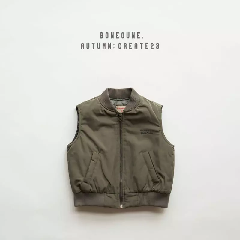Boneoune - Korean Children Fashion - #discoveringself - Field Vest