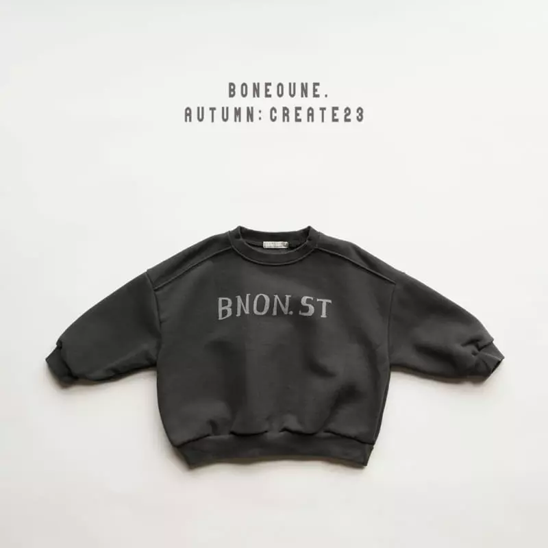 Boneoune - Korean Children Fashion - #fashionkids - Bien St Sweatshirt - 3