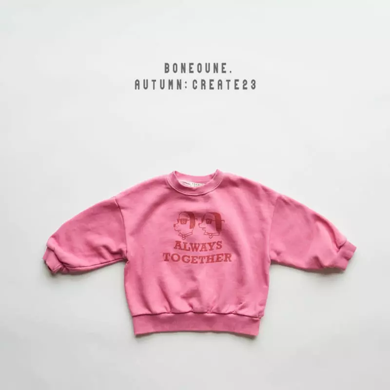 Boneoune - Korean Children Fashion - #fashionkids - Twince Sweatshirt - 4