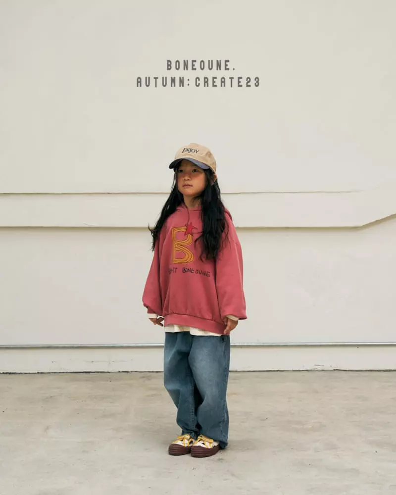 Boneoune - Korean Children Fashion - #kidsshorts - Bri Art B hoody - 8