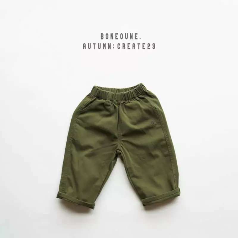 Boneoune - Korean Children Fashion - #fashionkids - Fall Daily Pants - 4