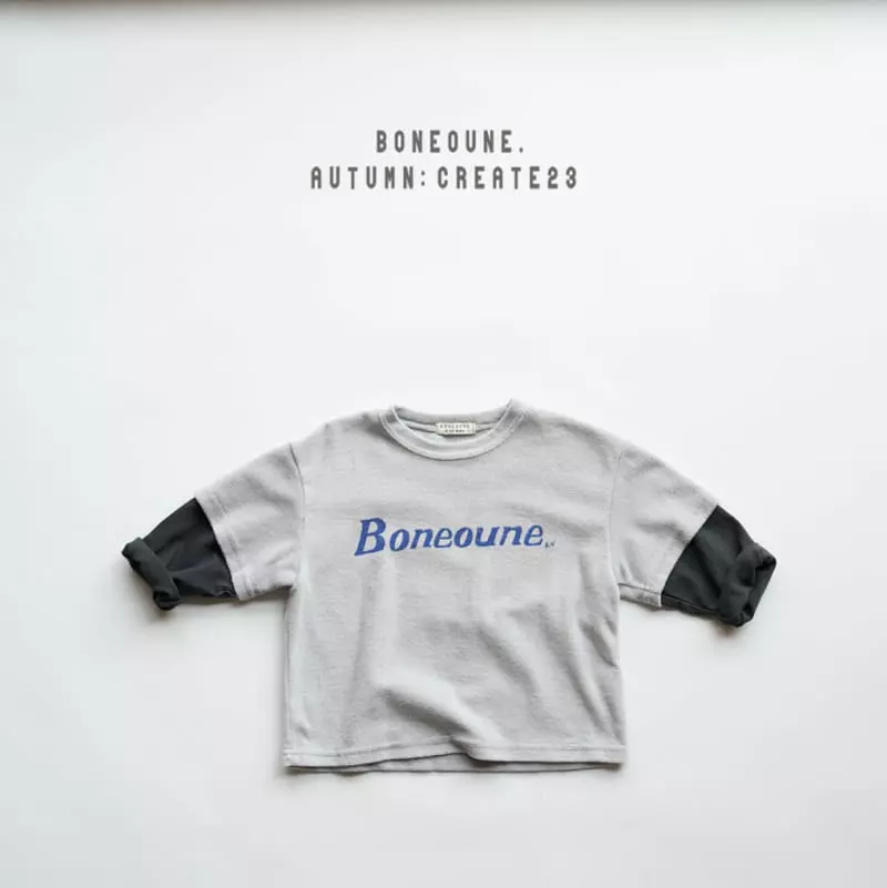 Boneoune - Korean Children Fashion - #kidzfashiontrend - Layered Tee - 3