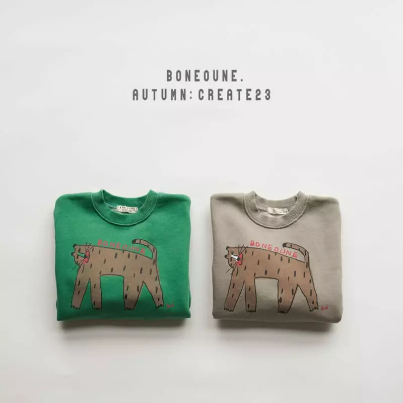 Boneoune - Korean Children Fashion - #kidzfashiontrend - Long Sweatshirt