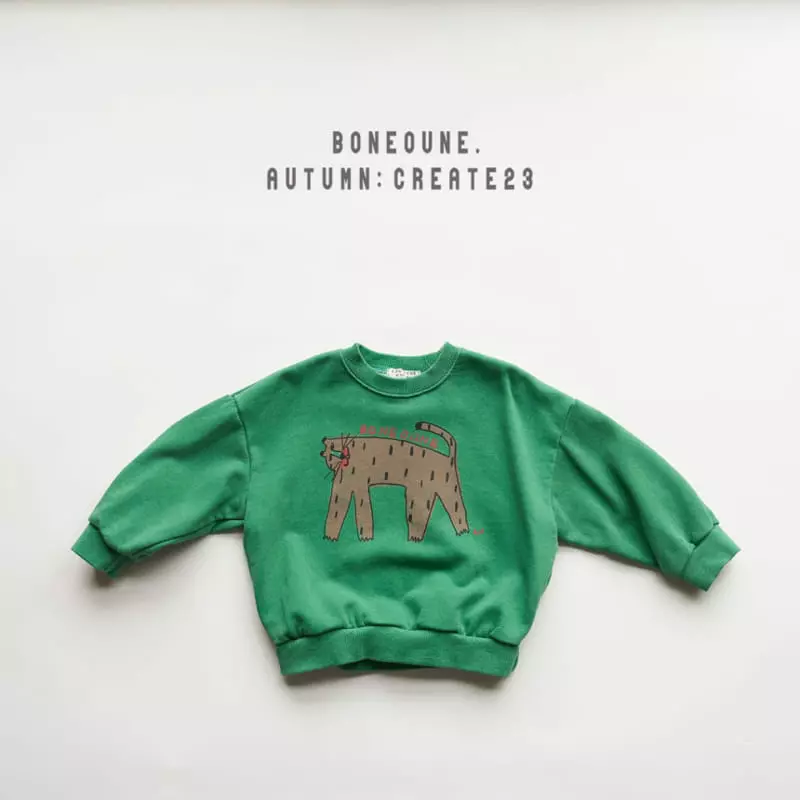 Boneoune - Korean Children Fashion - #littlefashionista - Long Sweatshirt - 3