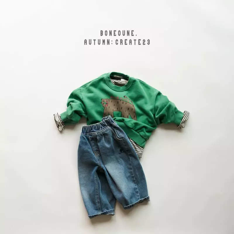 Boneoune - Korean Children Fashion - #minifashionista - Easy Jeans - 11