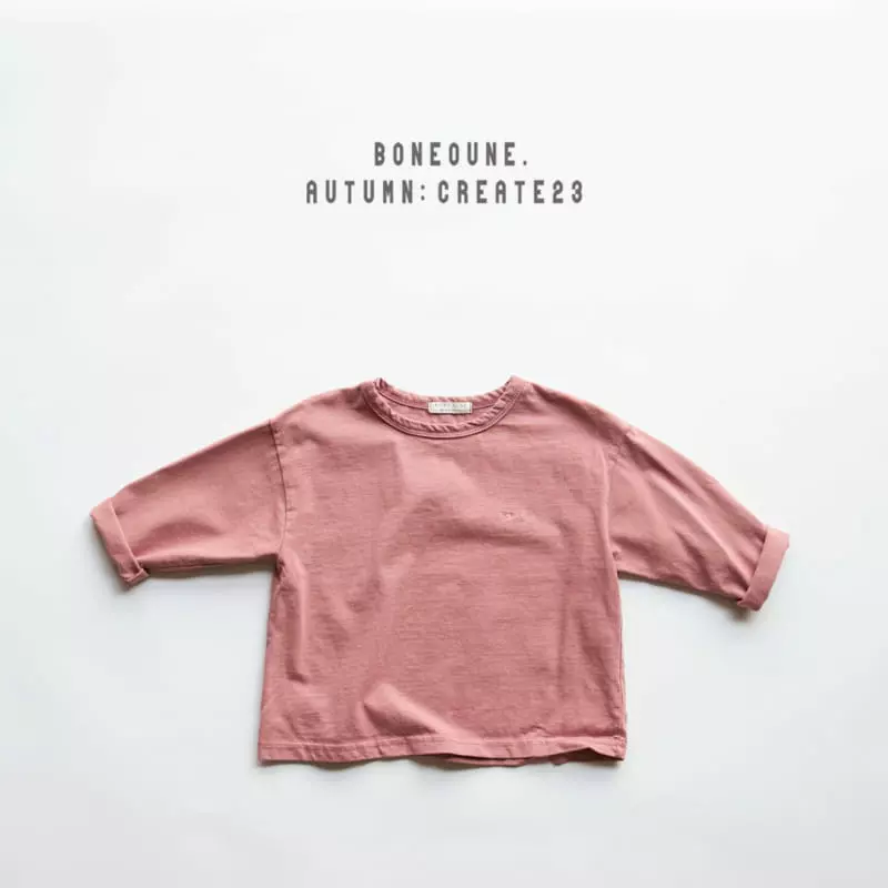 Boneoune - Korean Children Fashion - #prettylittlegirls - Basic Tee - 2