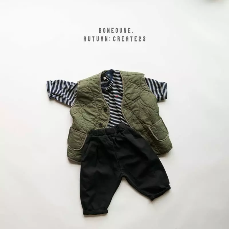 Boneoune - Korean Children Fashion - #stylishchildhood - Sugar Vest - 7