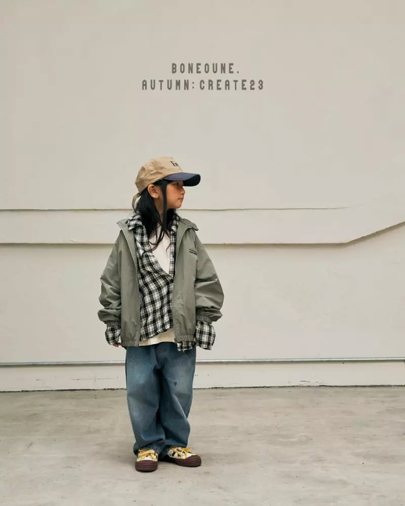 Boneoune - Korean Children Fashion - #todddlerfashion - Autumn Zip-up - 11
