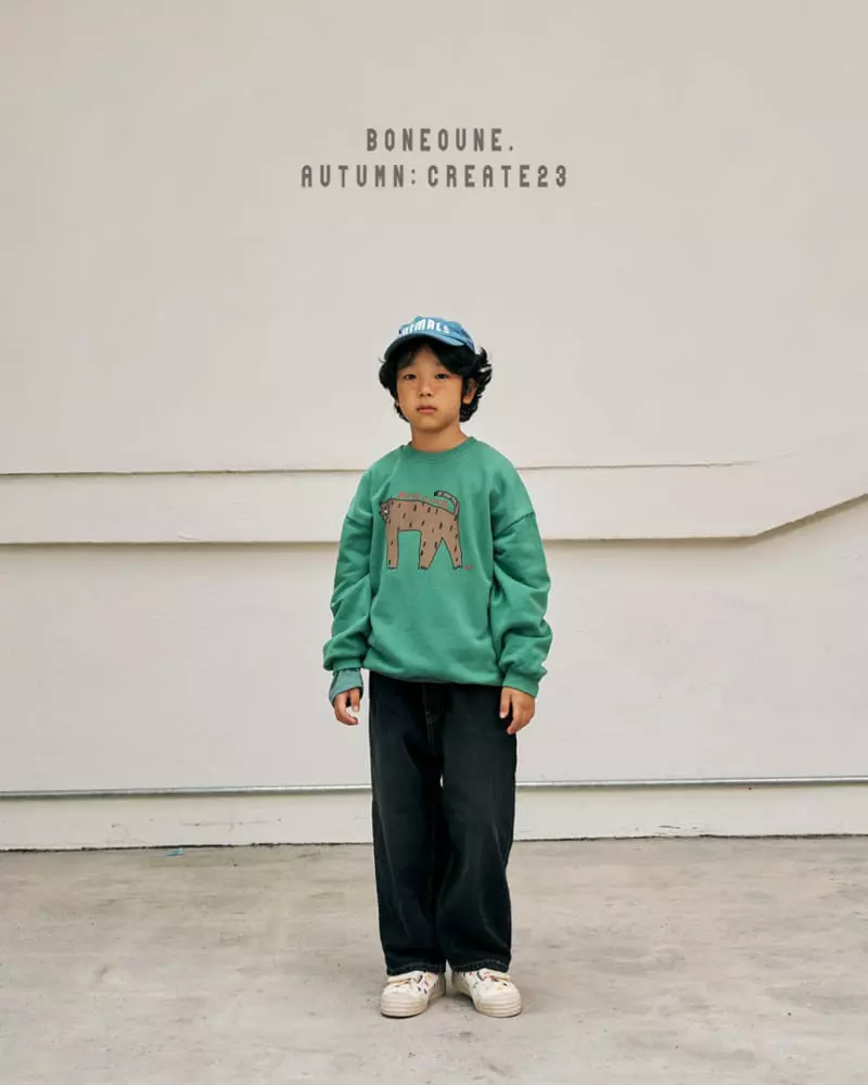 Boneoune - Korean Children Fashion - #todddlerfashion - Long Sweatshirt - 7