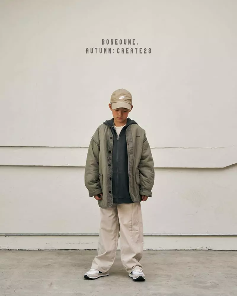Boneoune - Korean Children Fashion - #todddlerfashion - Warm Over Jacket - 3