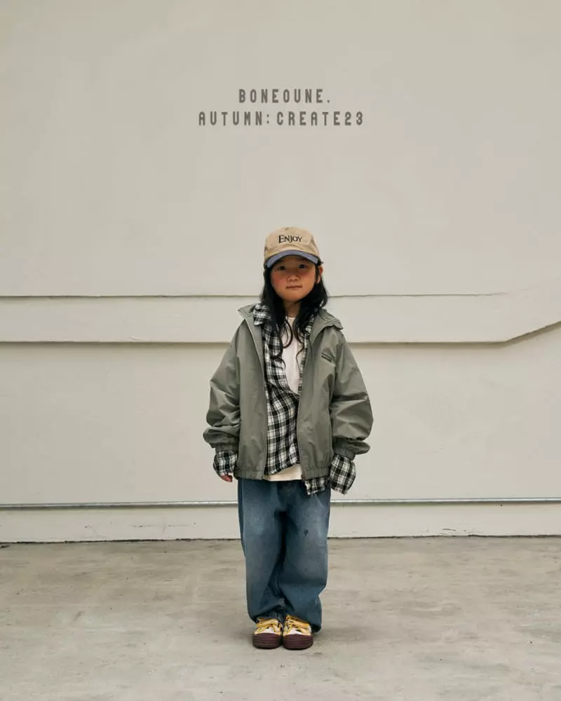Boneoune - Korean Children Fashion - #toddlerclothing - Autumn Zip-up - 12