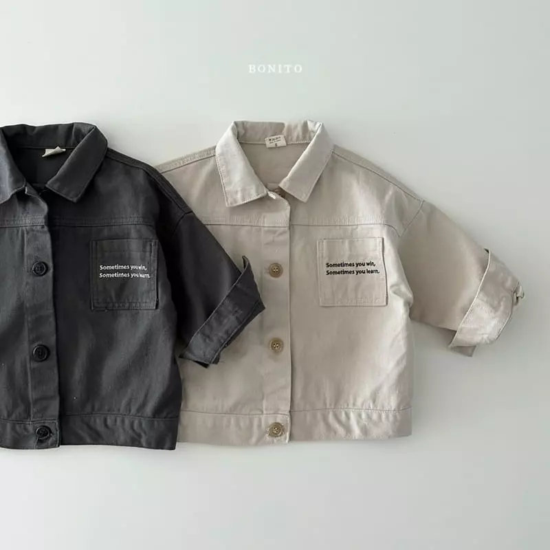 Bonito - Korean Baby Fashion - #babyboutique - Some Time Cotton Jacket