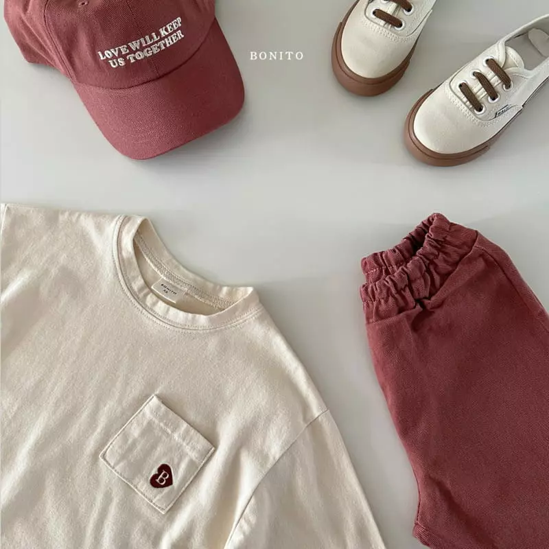 Bonito - Korean Baby Fashion - #babyboutiqueclothing - Loose B Pocket Tee - 9