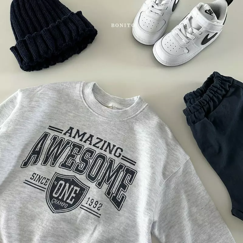Bonito - Korean Baby Fashion - #babyclothing - Amazing Sweatshirt - 6
