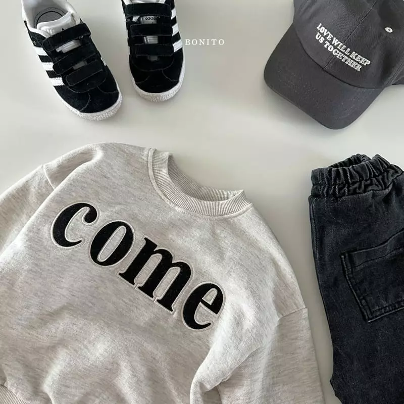 Bonito - Korean Baby Fashion - #babyclothing - Come Sweatshirt - 5