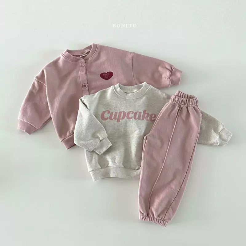 Bonito - Korean Baby Fashion - #babyfashion - Cup Cake Sweatshirt - 8