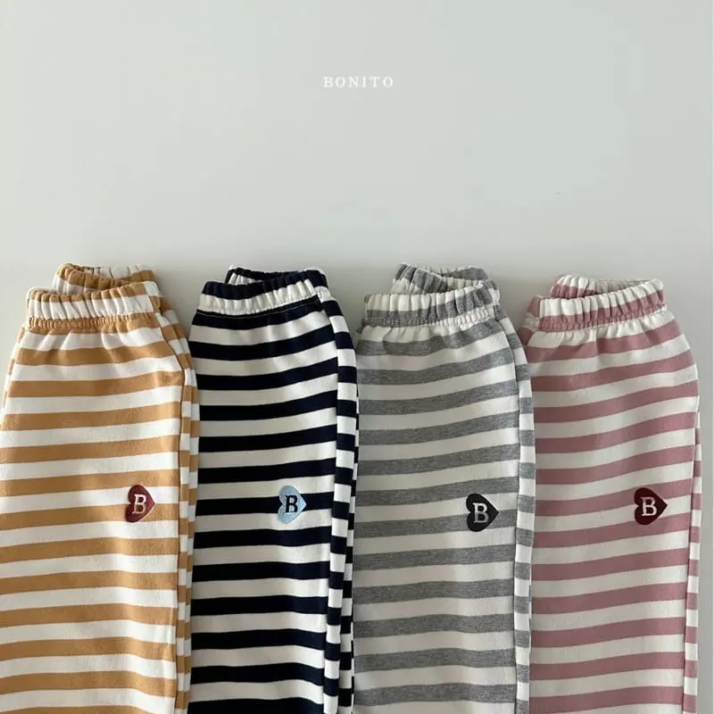 Bonito - Korean Baby Fashion - #babygirlfashion - Stripes Pants