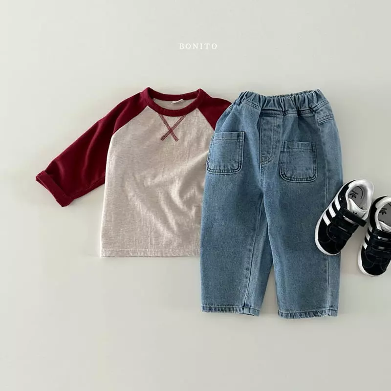 Bonito - Korean Baby Fashion - #babygirlfashion - Guy Raglan Tee - 11