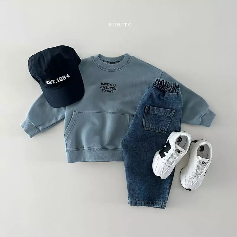 Bonito - Korean Baby Fashion - #babygirlfashion - Have Kangaroo Sweatshirt - 8