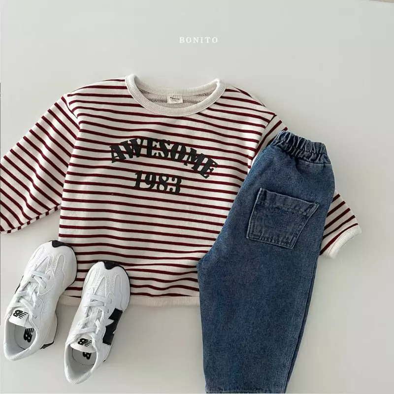 Bonito - Korean Baby Fashion - #babygirlfashion - Strieps Awesome Piping Tee - 12
