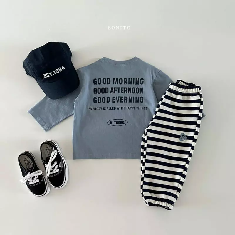 Bonito - Korean Baby Fashion - #babyoutfit - Stripes Pants - 6