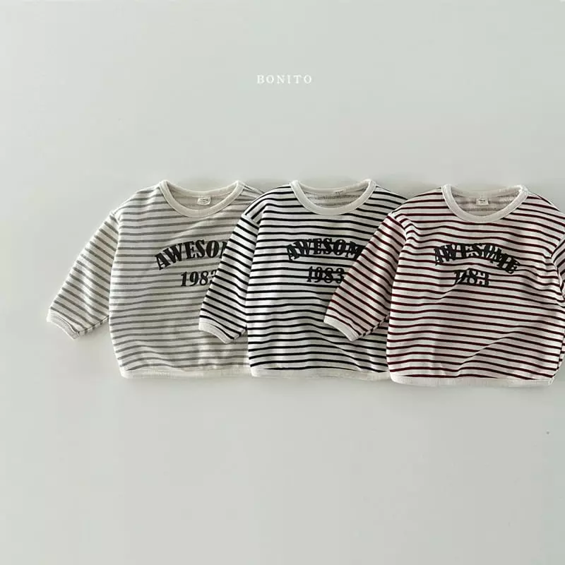 Bonito - Korean Baby Fashion - #babyoutfit - Strieps Awesome Piping Tee - 2