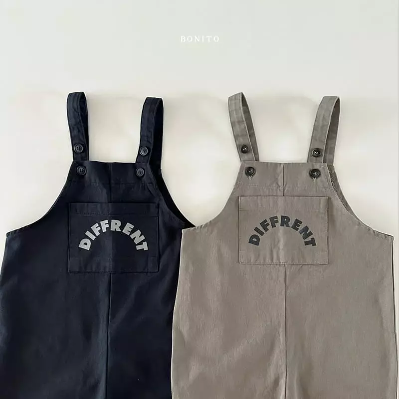 Bonito - Korean Baby Fashion - #babywear - Different Dungarees Pants - 4