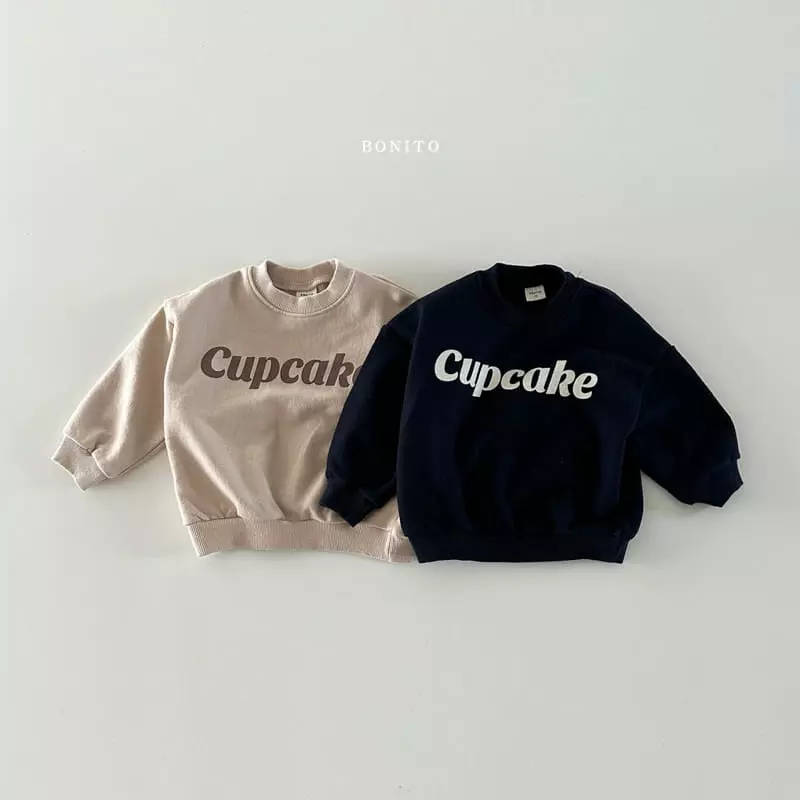 Bonito - Korean Baby Fashion - #onlinebabyshop - Cup Cake Sweatshirt - 4