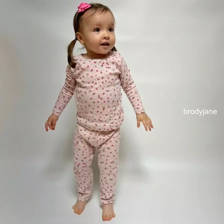 Brody Jane - Korean Children Fashion - #Kfashion4kids - Cotton Eyelet Wahing Flower Pajama - 9