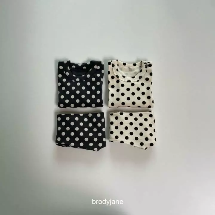 Brody Jane - Korean Children Fashion - #Kfashion4kids - Mono Dot Set