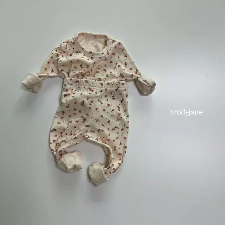 Brody Jane - Korean Children Fashion - #childofig - Cotton Eyelet Wahing Flower Pajama