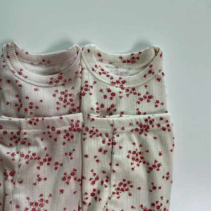 Brody Jane - Korean Children Fashion - #childofig - Red Flower Set