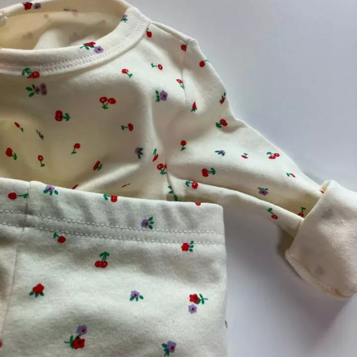 Brody Jane - Korean Children Fashion - #childrensboutique - Flower Cherry Pajama - 6