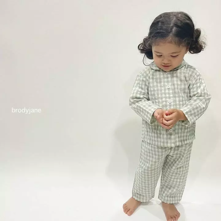 Brody Jane - Korean Children Fashion - #designkidswear - Mono Check Pajama - 10