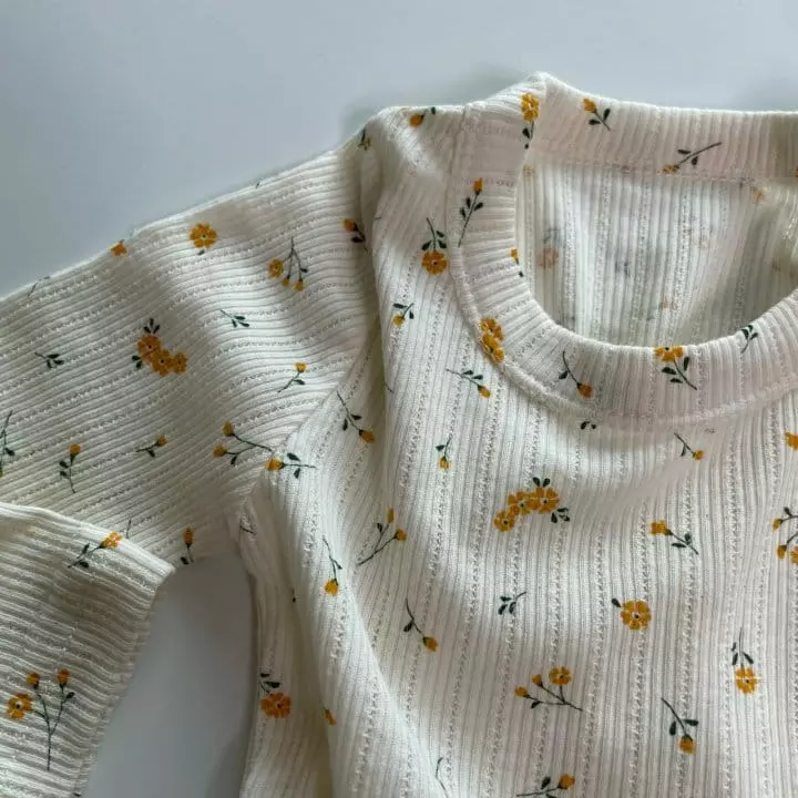 Brody Jane - Korean Children Fashion - #kidsstore - Yellow Flower Set - 9