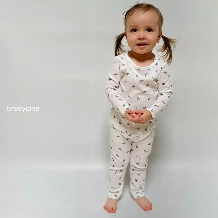 Brody Jane - Korean Children Fashion - #kidzfashiontrend - Waffle Rose Pajama - 7