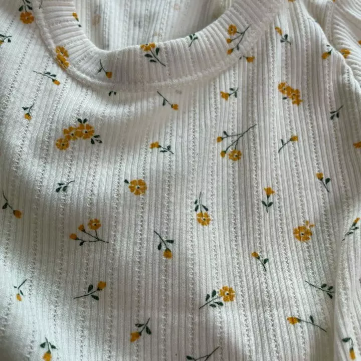 Brody Jane - Korean Children Fashion - #kidzfashiontrend - Yellow Flower Set - 10