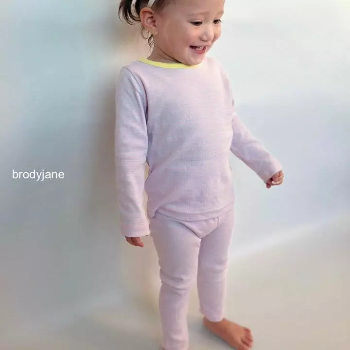 Brody Jane - Korean Children Fashion - #littlefashionista - Rib ST Color Pajama - 12
