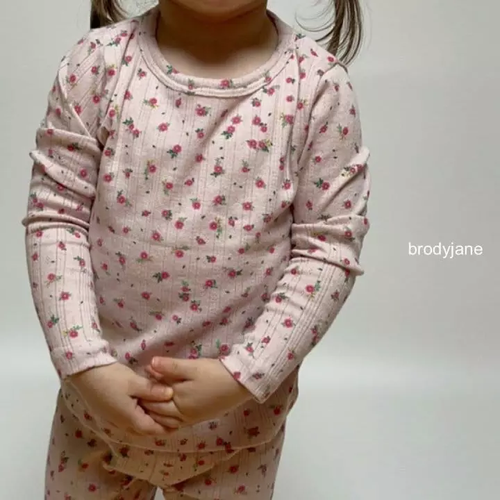 Brody Jane - Korean Children Fashion - #minifashionista - Cotton Eyelet Wahing Flower Pajama - 12