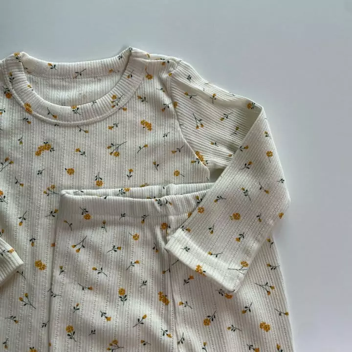 Brody Jane - Korean Children Fashion - #prettylittlegirls - Yellow Flower Set