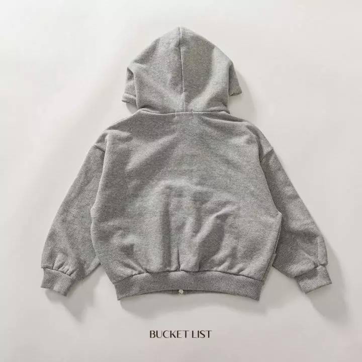 Bucket List - Korean Children Fashion - #childofig - 2 Way Hoody Zip-up - 5