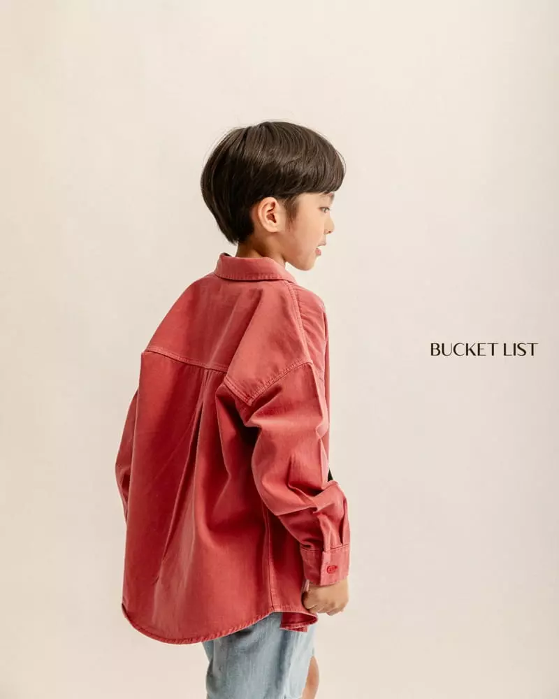 Bucket List - Korean Children Fashion - #designkidswear - Pigment Shirt - 2