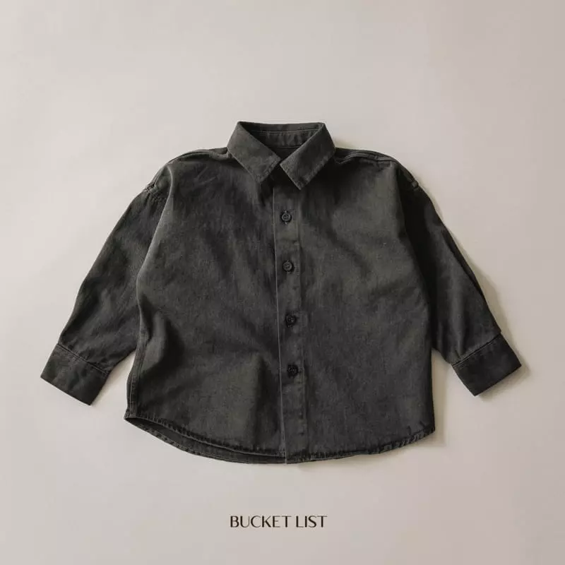 Bucket List - Korean Children Fashion - #kidsstore - Pigment Shirt - 6