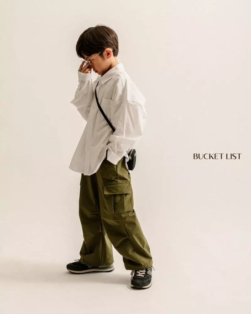 Bucket List - Korean Children Fashion - #kidsstore - Para Bodysuit Cargo Pants - 3