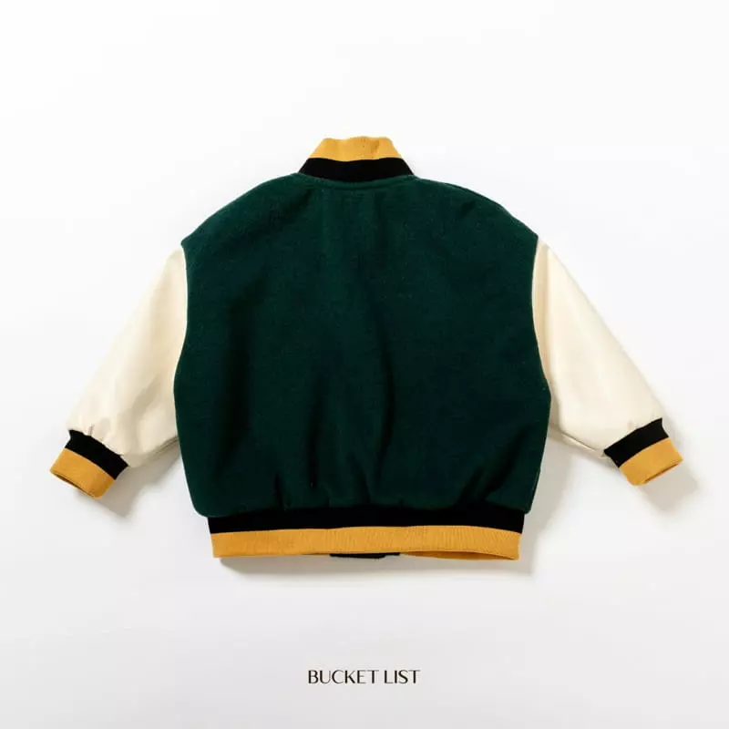 Bucket List - Korean Children Fashion - #kidsstore - Campus Jumper - 2