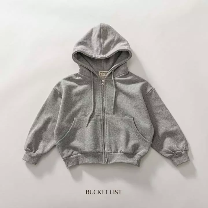 Bucket List - Korean Children Fashion - #kidsstore - 2 Way Hoody Zip-up - 11