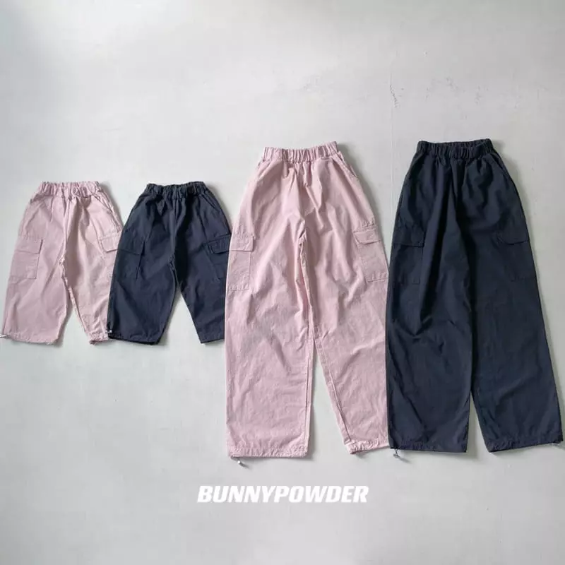 Bunny Powder - Korean Children Fashion - #childrensboutique - Shy Cargo Pants with Mom